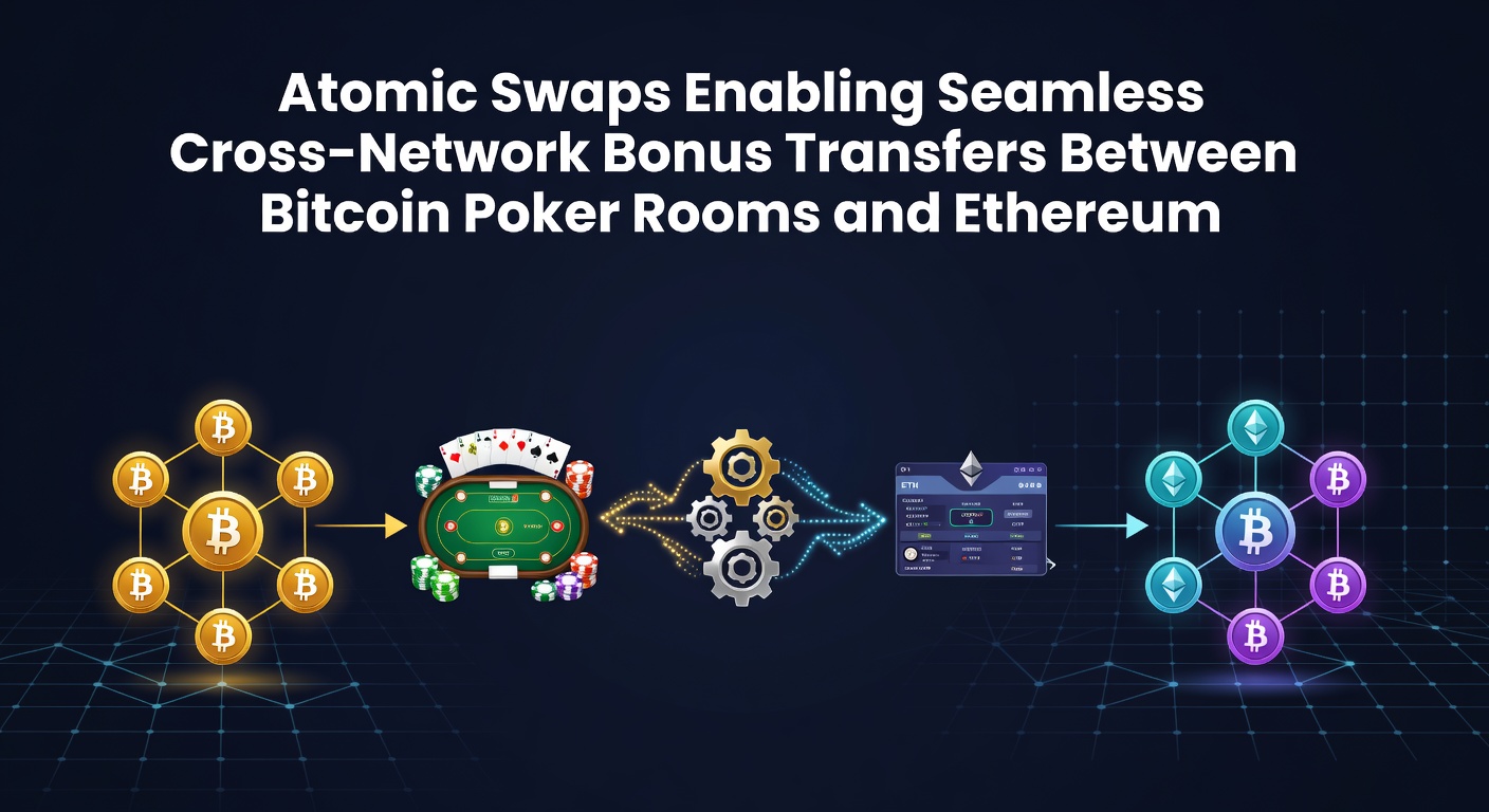 Illustration von Cross-Network Bonus-Transfers in Poker- und Slot-Umgebungen