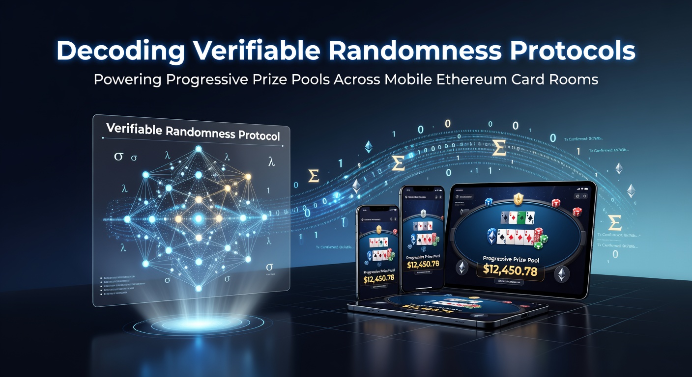 Verifizierbare Zufallsprotokolle in Ethereum-basierten Kartenspielen und progressiven Preisgeldern