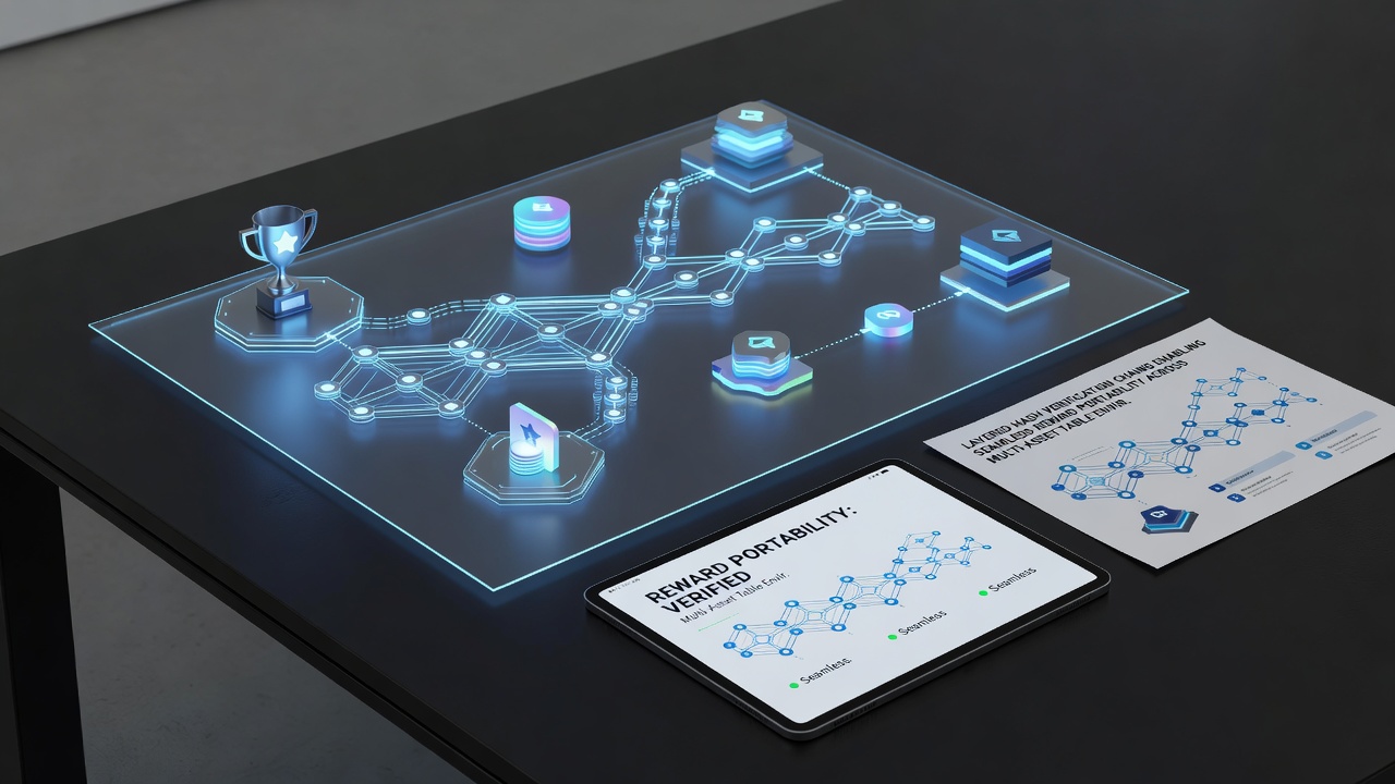 Illustration der Integration von Hash-Verifizierungsketten für Belohnungstransfers zwischen Ethereum- und Bitcoin-basierten Tischspielen