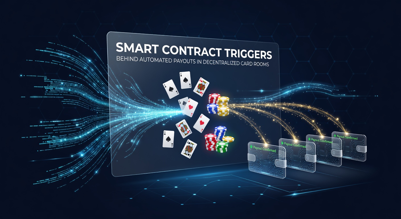 Smart Contract Trigger in dezentralen Kartenzimmern mit Blockchain-Integration