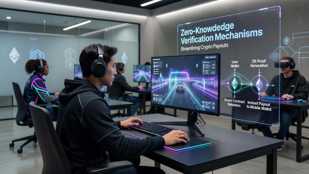 Automatisierte Auszahlungen durch Zero-Knowledge-Technologie in mobilen Ethereum-Gaming-Räumen